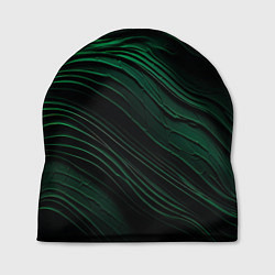 Шапка Dark green texture, цвет: 3D-принт