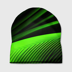 Шапка Зеленый яркая текстура, цвет: 3D-принт