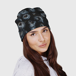 Шапка Много черники, цвет: 3D-принт — фото 2