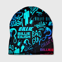 Шапка Billie Eilish neon pattern, цвет: 3D-принт
