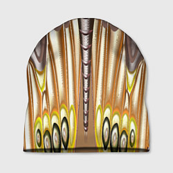 Шапка Абстрактный рисунок по мотивам крыла бабочки