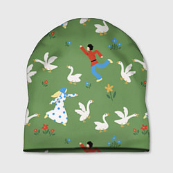 Шапка Надоедливые гуси - паттерн