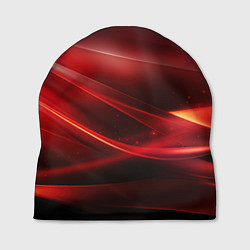 Шапка Red black abstract