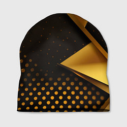 Шапка Золотистая текстура абстракт, цвет: 3D-принт