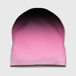 Шапка Черно-розовый градиент, цвет: 3D-принт