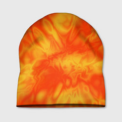 Шапка Солнечный огонь абстракция, цвет: 3D-принт
