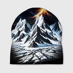 Шапка Молнии и горы, цвет: 3D-принт