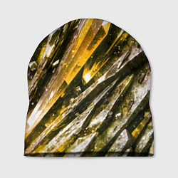 Шапка Драгоценные кристаллы жёлтые, цвет: 3D-принт