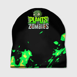 Шапка Plants vs Zombies зелёная текстура, цвет: 3D-принт