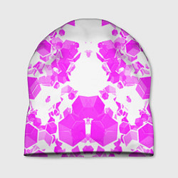 Шапка Розовые осколки