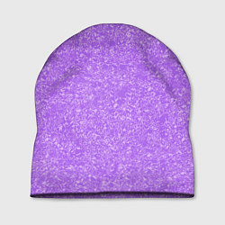Шапка Светло-сиреневый водная гладь, цвет: 3D-принт