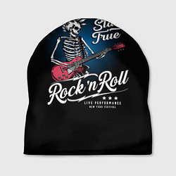 Шапка Rock and roll - punk, цвет: 3D-принт