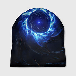 Шапка Синяя магическая абстракция