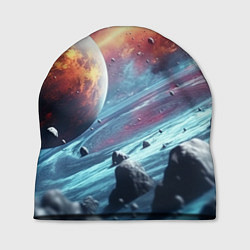 Шапка Объемный космос и планеты, цвет: 3D-принт