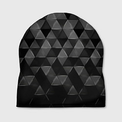 Шапка Серые треугольники, цвет: 3D-принт