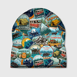 Шапка Adventure stickers