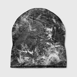 Шапка Абстракция - серый дым