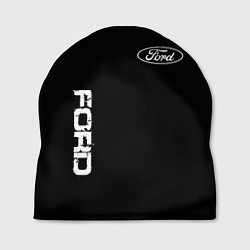 Шапка Ford logo white steel