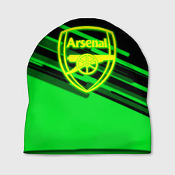 Шапка Arsenal geometry line green, цвет: 3D-принт