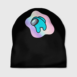 Шапка Among us space logo