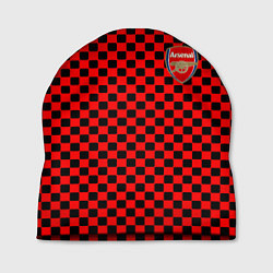Шапка Arsenal текстура клетка, цвет: 3D-принт
