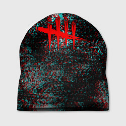 Шапка Dead by daylight краски глитч