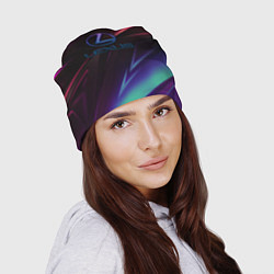 Шапка Lexus stripes, цвет: 3D-принт — фото 2