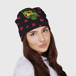 Шапка Боевые жабы паттерн, цвет: 3D-принт — фото 2