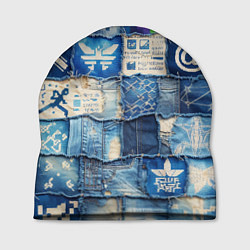 Шапка Пэчворк с игровыми значками