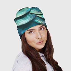 Шапка Чешуя крупной рыбы, цвет: 3D-принт — фото 2