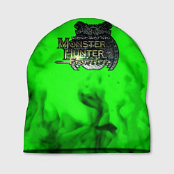 Шапка Monster Hunter fire green, цвет: 3D-принт