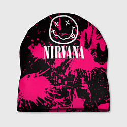 Шапка Nirvana pink color, цвет: 3D-принт