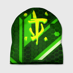 Шапка Doom geometry green, цвет: 3D-принт