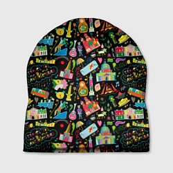 Шапка Путешествие в Санкт-Петербург, цвет: 3D-принт
