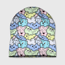 Шапка Милые облачка мультяшные