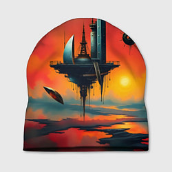 Шапка Абстракция в стиле сюрреализма, цвет: 3D-принт