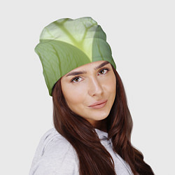 Шапка Макро съемка листа, цвет: 3D-принт — фото 2