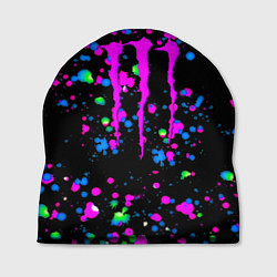 Шапка Monster energy неоновые краски