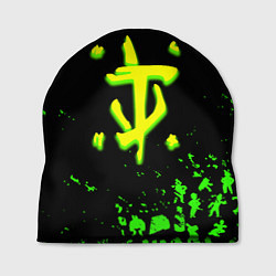 Шапка Doom x fallout кислотное лого