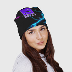Шапка Dota неоновый шторм, цвет: 3D-принт — фото 2