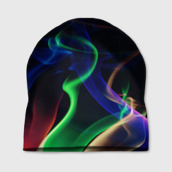 Шапка Color blue green red