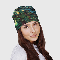 Шапка Ночь сюрреализм, цвет: 3D-принт — фото 2