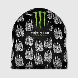Шапка Monster energy медвежьи лапы