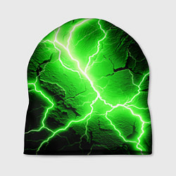 Шапка Color green black