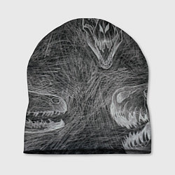 Шапка Черепа динозавров - эскиз