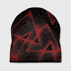Шапка Triangles with dots