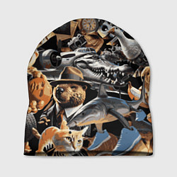 Шапка Итальянские мемы брайнрот