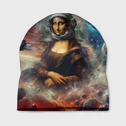 Шапка Мона Лиза в открытом космосе - нейроарт, цвет: 3D-принт