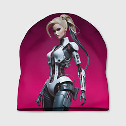 Шапка Beauty cyber Barbie - ai art fantasy