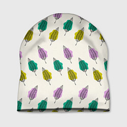 Шапка Листья на пятнах, цвет: 3D-принт